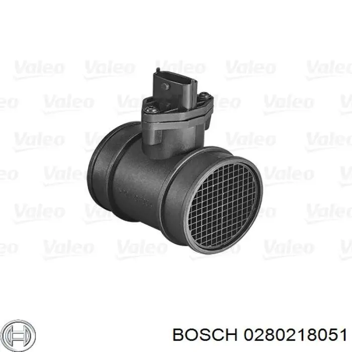 Датчик масової витрати повітря Bosch 0280218051 ціна, від 55.32 USD