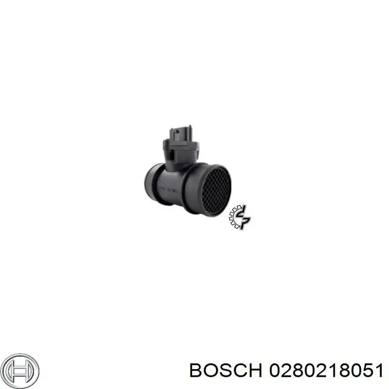 0280218051 Bosch датчик потоку (витрати повітря, витратомір MAF - (Mass Airflow))