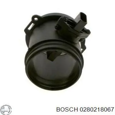 0280218067 Bosch датчик потоку (витрати повітря, витратомір MAF - (Mass Airflow))