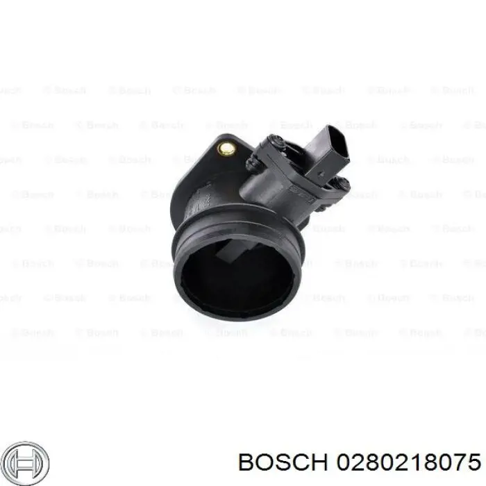 0280218075 Bosch датчик потоку (витрати повітря, витратомір MAF - (Mass Airflow))