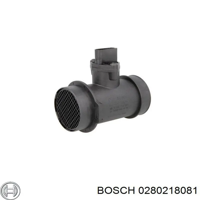 0280218081 Bosch датчик потоку (витрати повітря, витратомір MAF - (Mass Airflow))