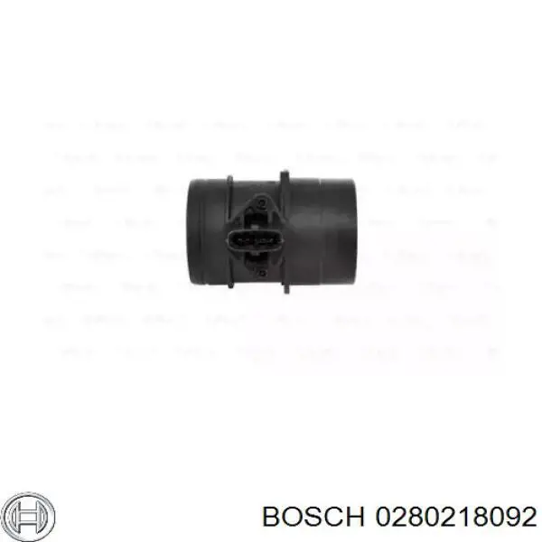 Датчик потоку (витрати) повітря, витратомір MAF - (Mass Airflow) 0280218092 Bosch