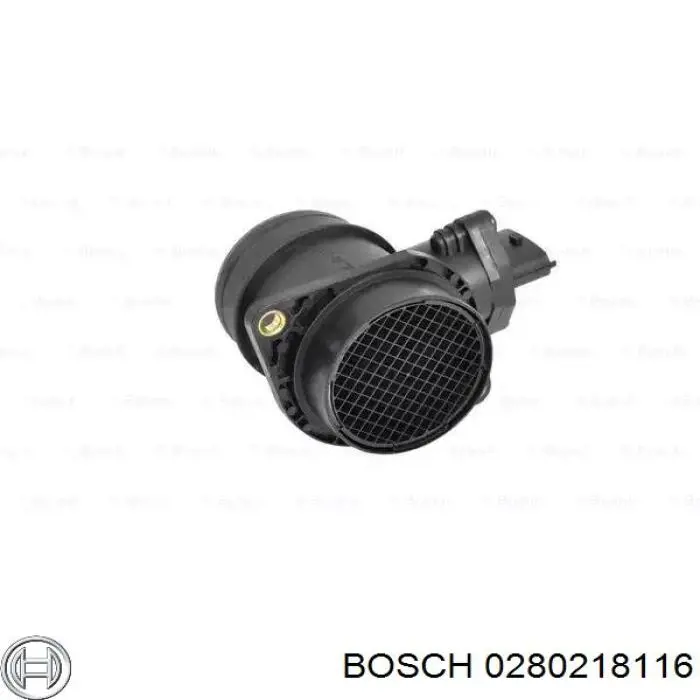 0280218116 Bosch Датчик потоку (витрати) повітря, витратомір MAF - (Mass Airflow)