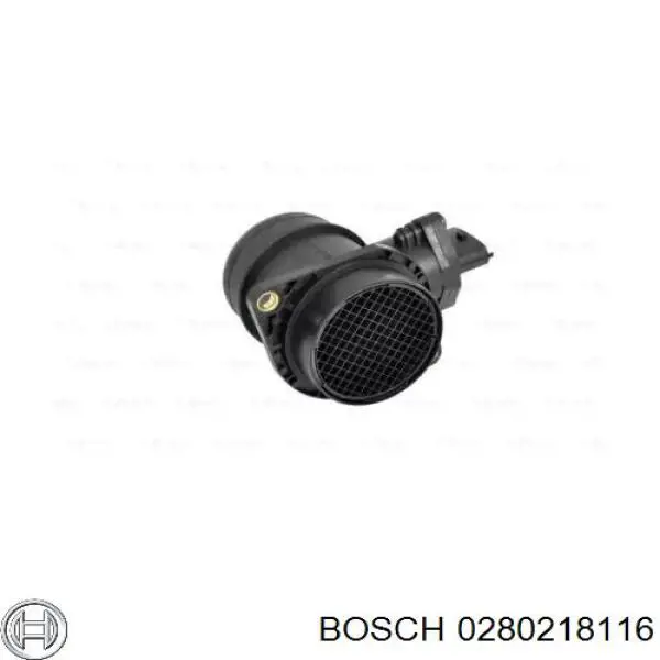 Датчик масової витрати повітря Bosch 0280218116 ціна, від 47.41 USD