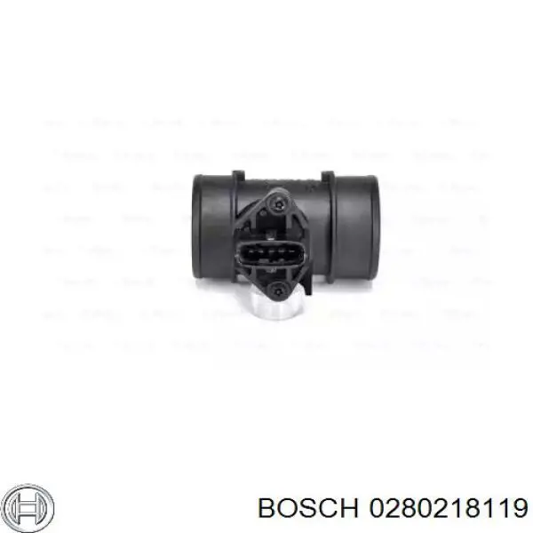 0280218119 Bosch датчик потоку (витрати повітря, витратомір MAF - (Mass Airflow))