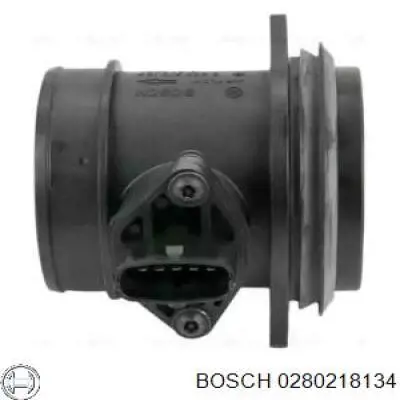 0280218134 Bosch датчик потоку (витрати повітря, витратомір MAF - (Mass Airflow))