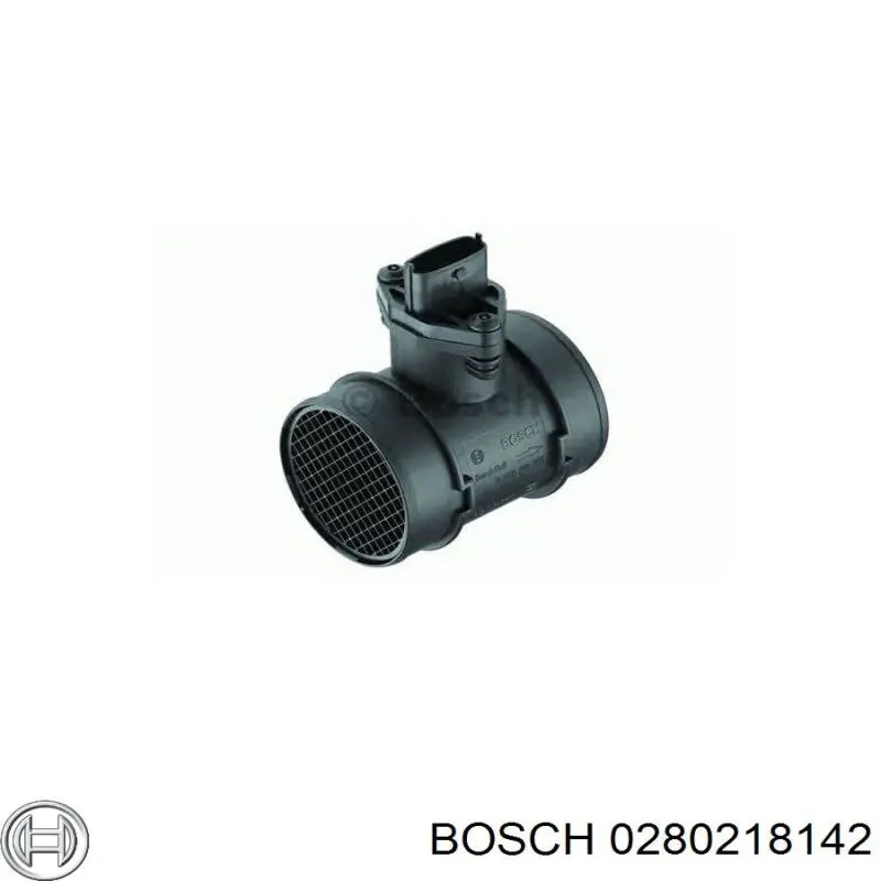 0280218142 Bosch датчик потоку (витрати повітря, витратомір MAF - (Mass Airflow))