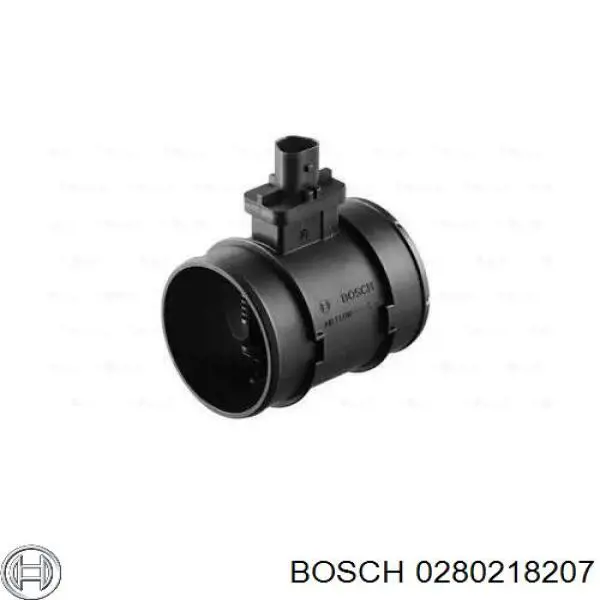 Датчик масової витрати повітря Bosch 0280218207 ціна, від 44.99 USD