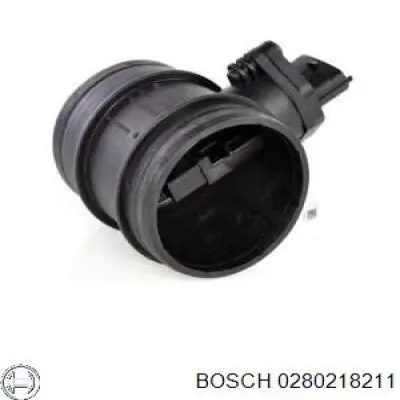 Датчик масової витрати повітря Bosch 0280218211 ціна, від 70.75 USD