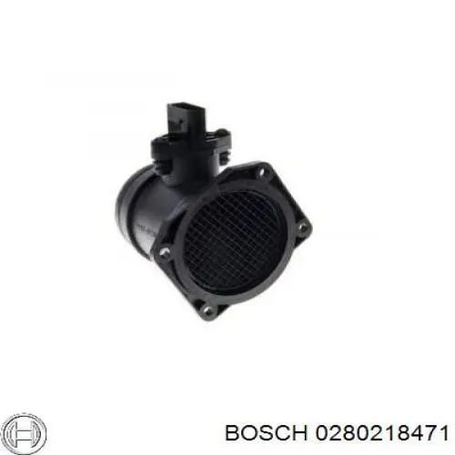 Датчик потоку (витрати) повітря, витратомір MAF - (Mass Airflow) 0280218471 Bosch