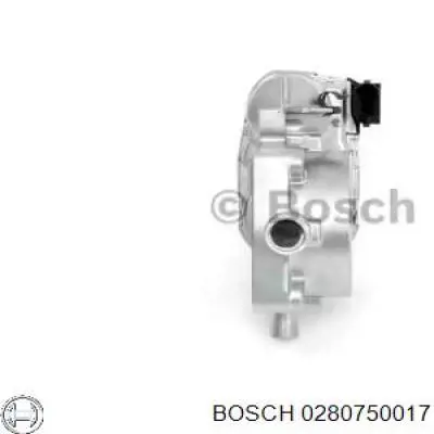 Дросільна заслінка 0280750017 Bosch