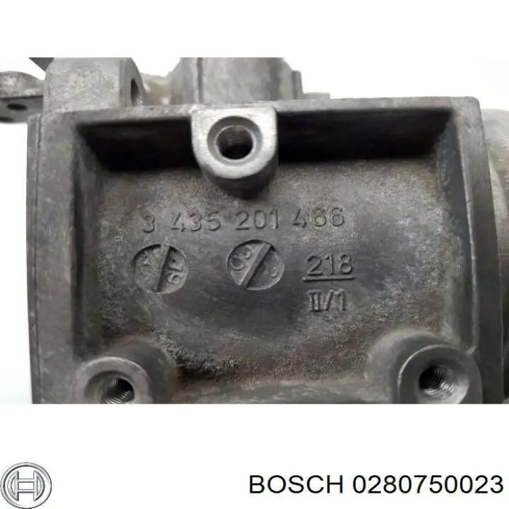 Дросільна заслінка 0280750023 Bosch
