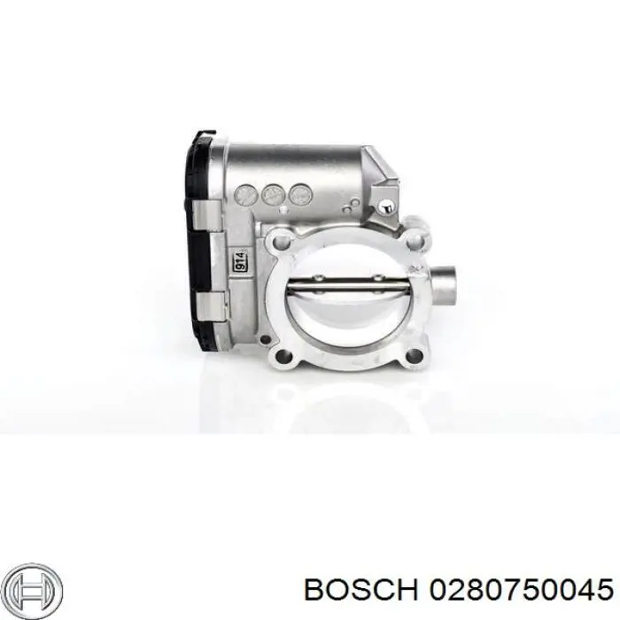 Дросельна заслінка компресора наддуву 0280750045 Bosch