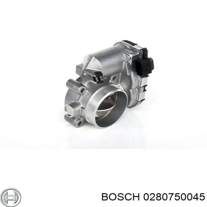 0280750045 Bosch Дросельна заслінка компресора наддуву