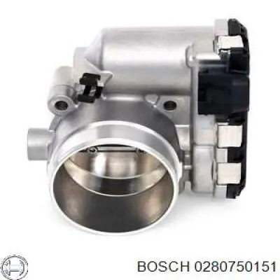 Дросільна заслінка 0280750151 Bosch