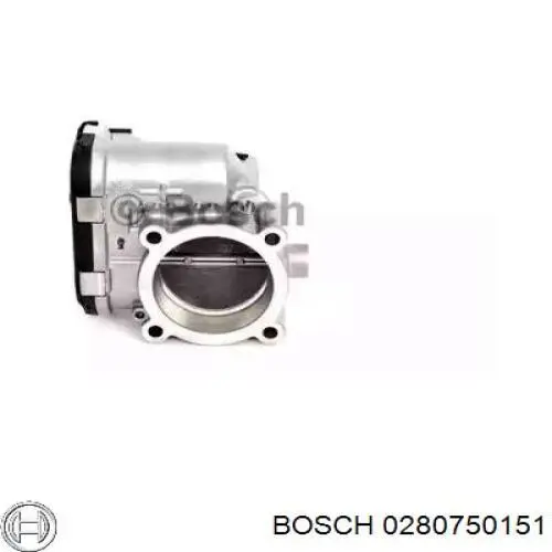 0280750151 Bosch Дросільна заслінка в зборі