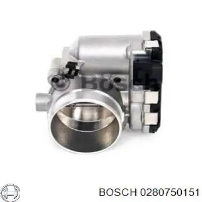 0280750151 Bosch Дросільна заслінка в зборі