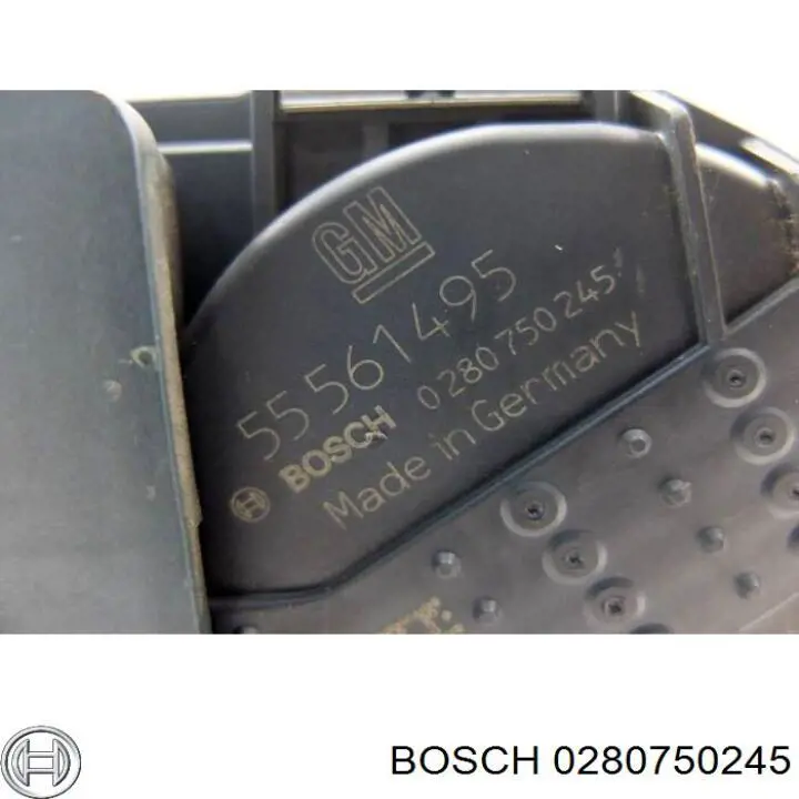 Купити 0280750245 Bosch Дросільна заслінка