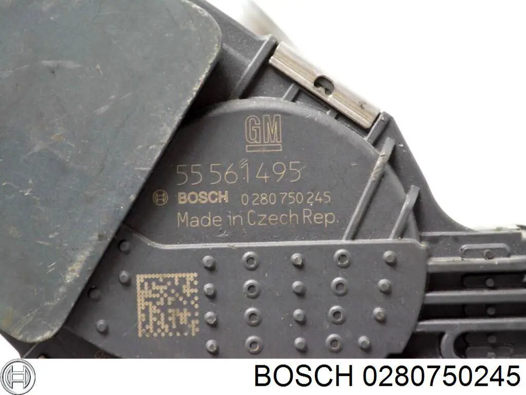 Дросільна заслінка 0280750245 Bosch
