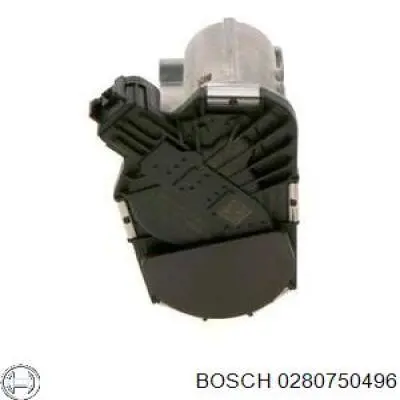 0280750496 Bosch Дросільна заслінка в зборі