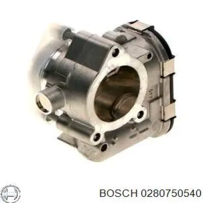 Дросільна заслінка 0280750540 Bosch