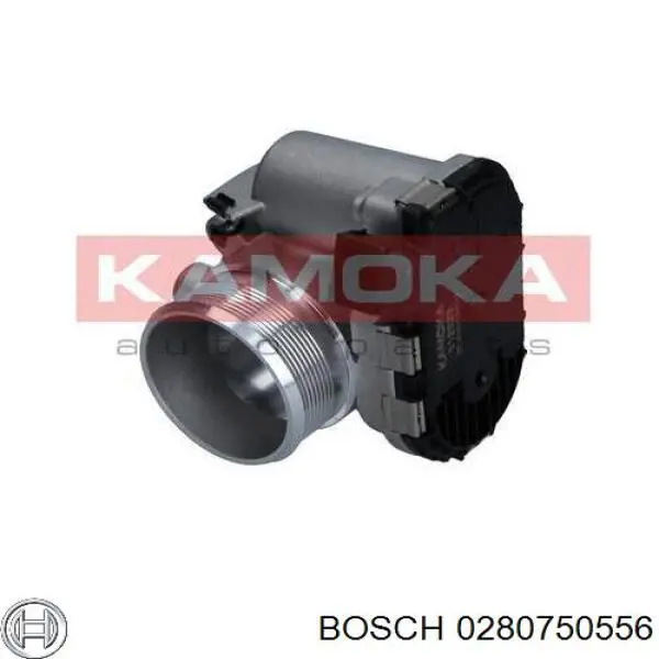Купити 0280750556 Bosch Дросільна заслінка