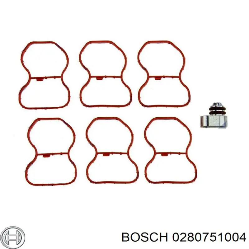 Клапан / актуатор приводу заслінок впускного колектора Bosch 0280751004 ціна, від 59.42 USD