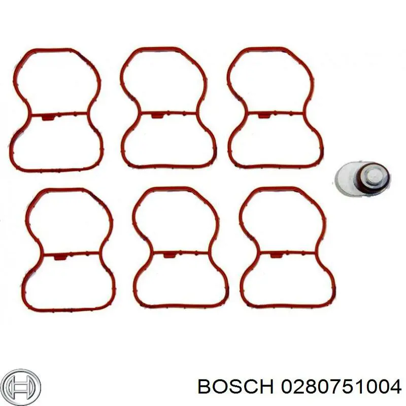 0280751004 Bosch Клапан управління заслінкою впускного колектора
