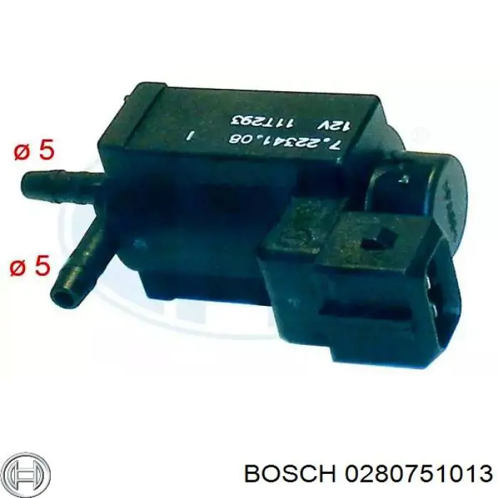 Клапан/ актуатор приводу заслінки EGR 0280751013 Bosch