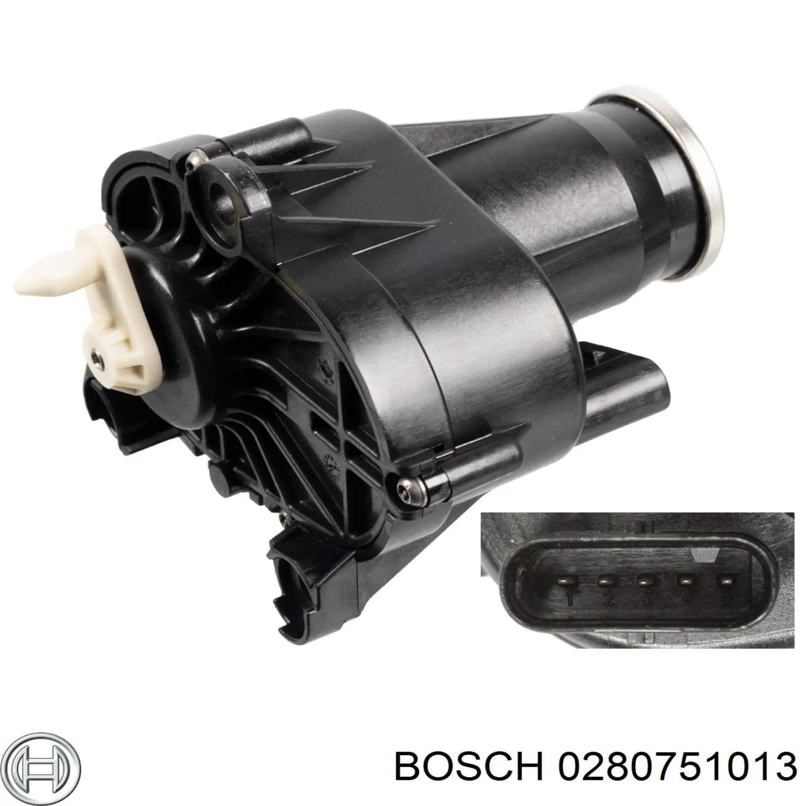 0280751013 Bosch клапан/ актуатор приводу заслінки egr