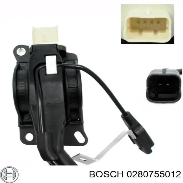 Підаль газу Bosch 0280755012 ціна, від 101.35 USD