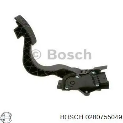 Купити 0280755049 Bosch Педаль газу