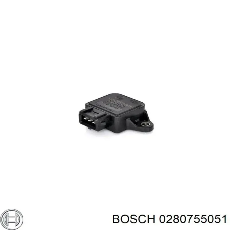 0280755051 Bosch педаль газу (акселератора)