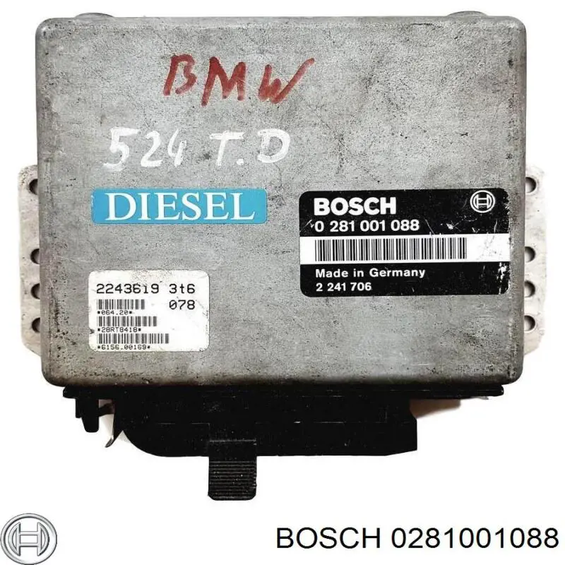 Купити 0281001088 Bosch Модуль управління двигуном