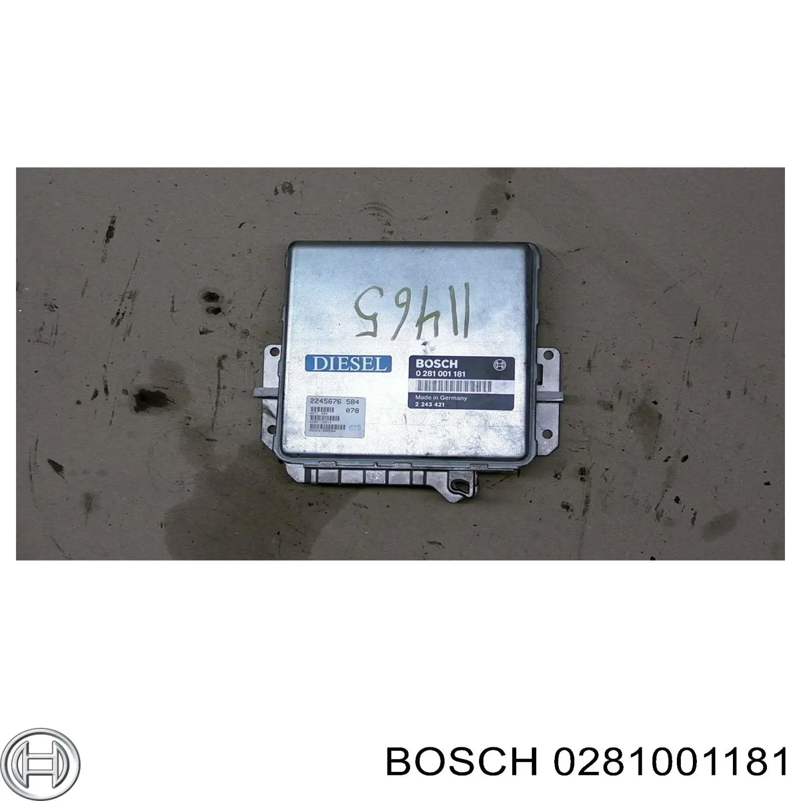 Електронний блок керування двигуном 0281001181 Bosch