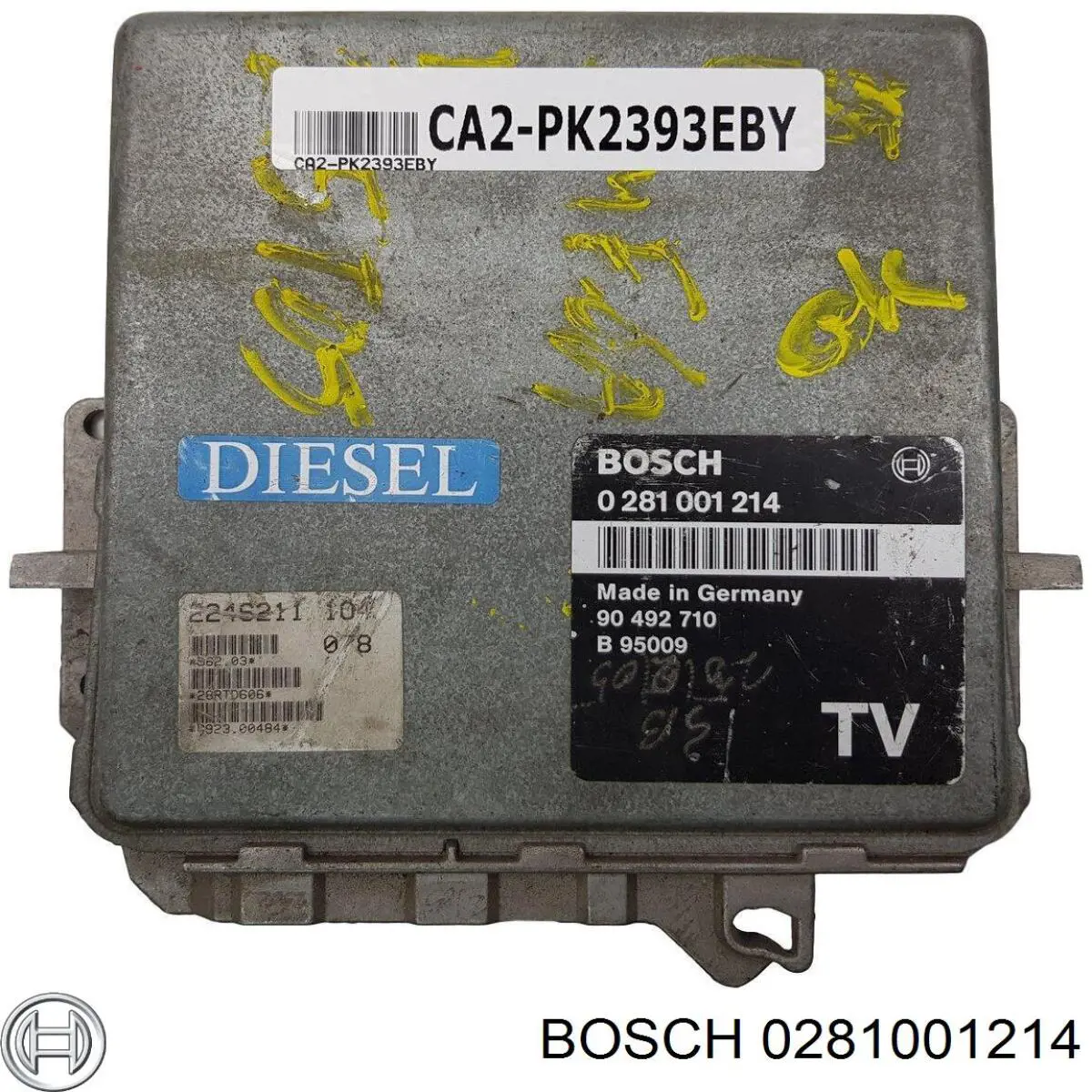 0281001214 Bosch модуль (блок керування (ЕБУ) двигуном)