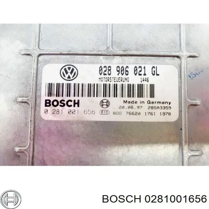 ЕБУ Bosch 0281001656 ціна, від 25.40 USD