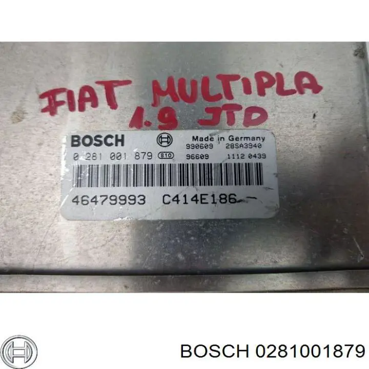 Електронний блок керування двигуном 0281001879 Bosch