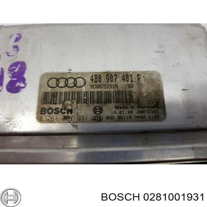  0281001931 Bosch