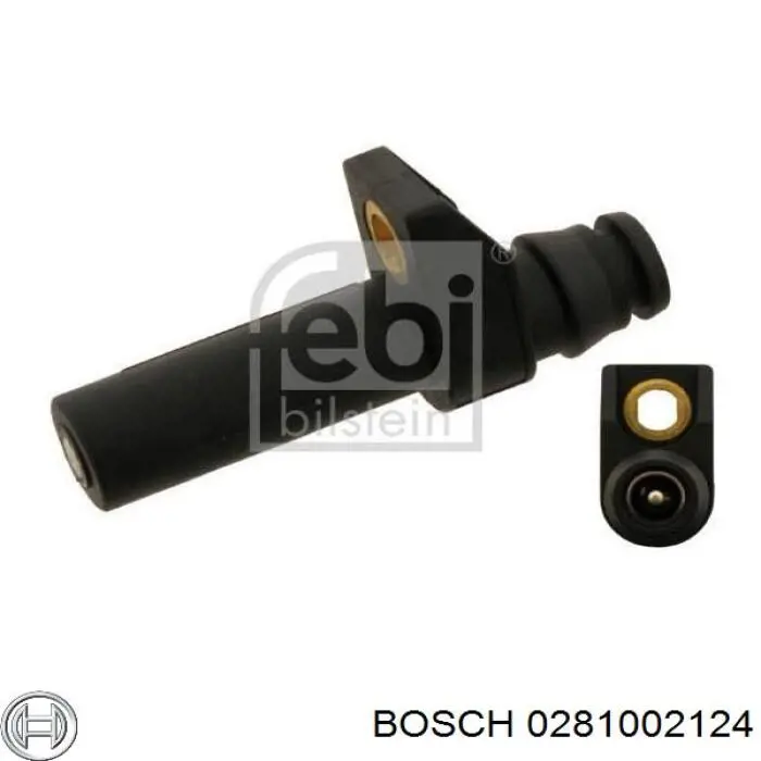 Датчик обертів колінвалу Bosch 0281002124 ціна, від 17.38 USD