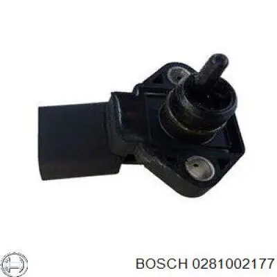 0281002177 Bosch датчик тиску наддуву (датчик нагнітання повітря в турбіну)
