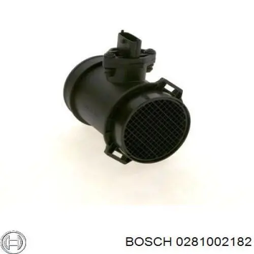 0281002182 Bosch датчик потоку (витрати повітря, витратомір MAF - (Mass Airflow))