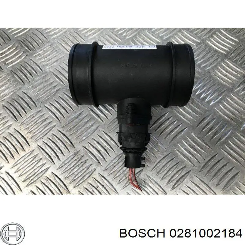 0281002184 Bosch датчик потоку (витрати повітря, витратомір MAF - (Mass Airflow))