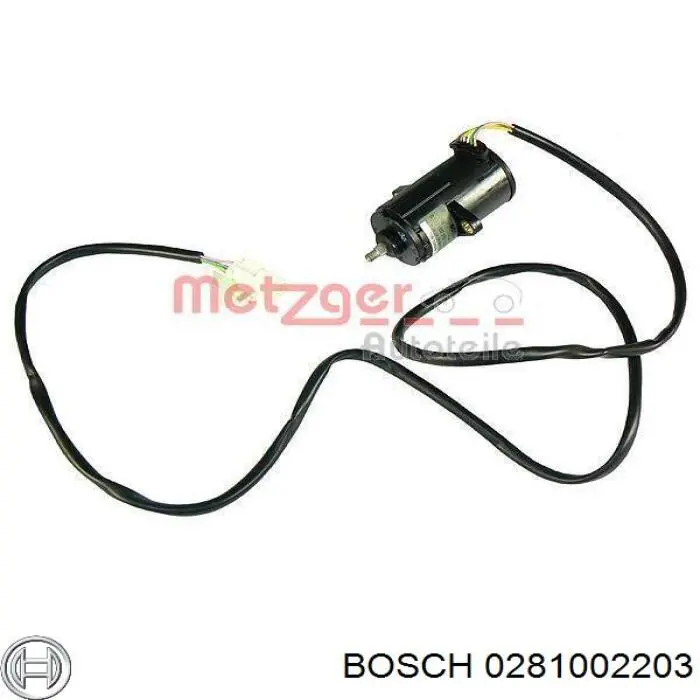 Управління карбюратором (акселератор - управління подачею палива) Bosch 0281002203