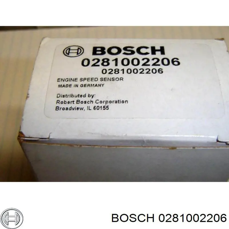 Датчик обертів колінвалу Bosch 281002206 ціна, від 13.68 USD