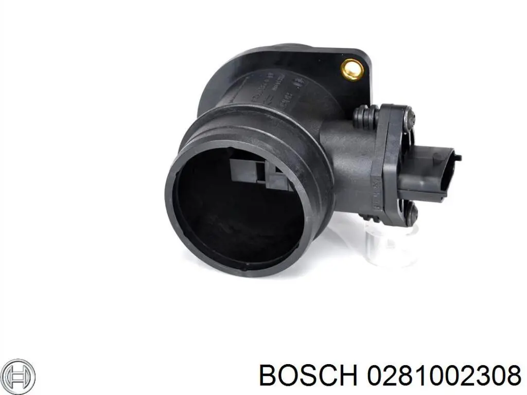 0281002308 Bosch датчик потоку (витрати повітря, витратомір MAF - (Mass Airflow))