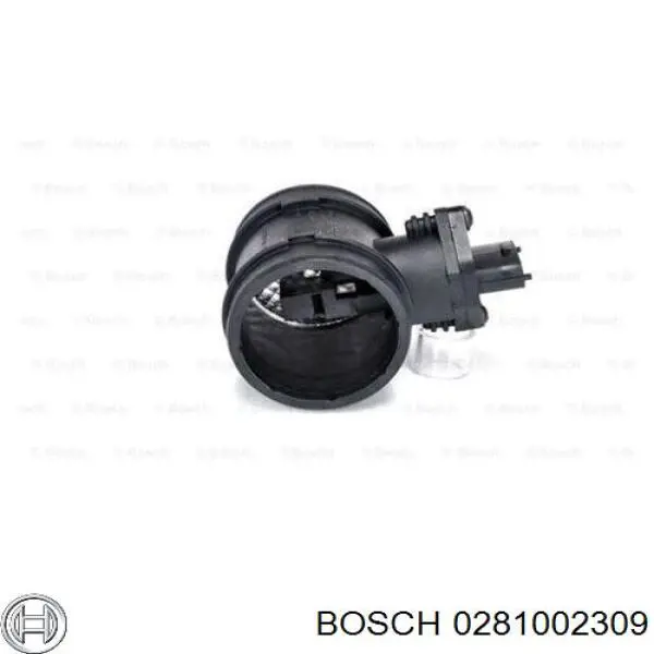 0281002309 Bosch датчик потоку (витрати повітря, витратомір MAF - (Mass Airflow))