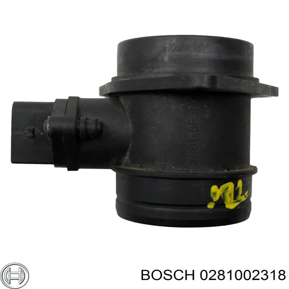 0281002318 Bosch датчик потоку (витрати повітря, витратомір MAF - (Mass Airflow))