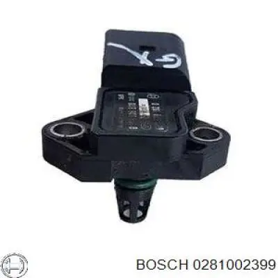 0281002399 Bosch датчик тиску наддуву (датчик нагнітання повітря в турбіну)