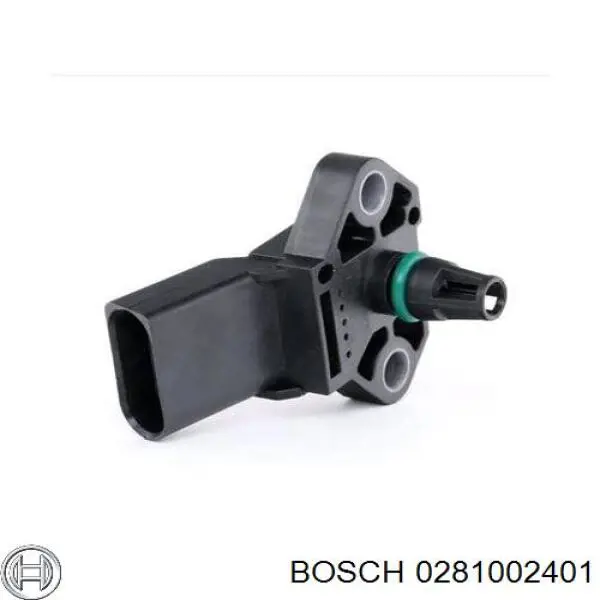 0281002401 Bosch датчик тиску наддуву (датчик нагнітання повітря в турбіну)